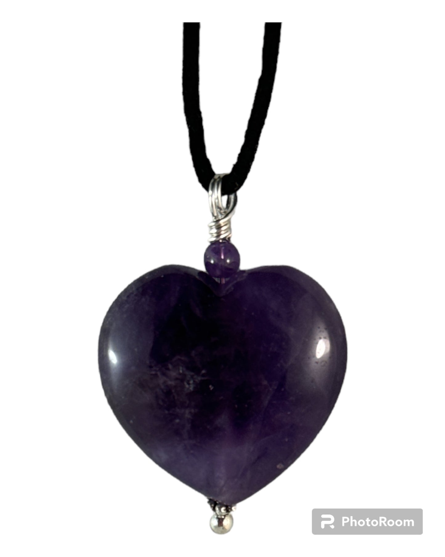 Amethyst Heart pendant