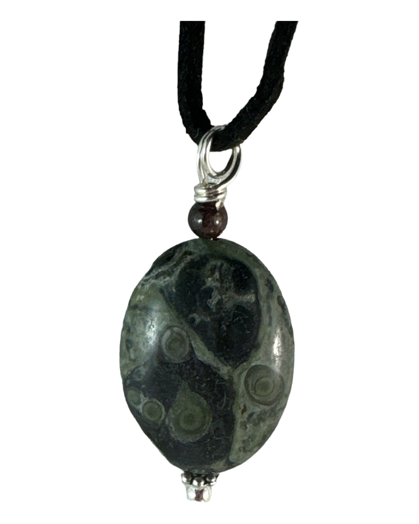Kambaba jasper pendant (Oval)