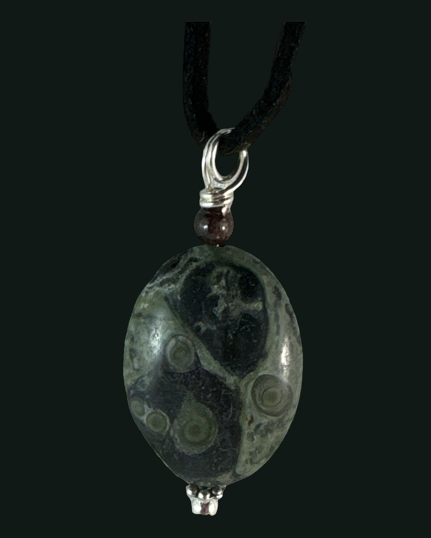 Kambaba jasper pendant (Oval)