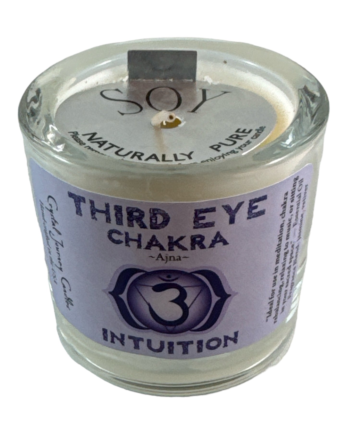 Third eye Chakra Soy Wax Candle