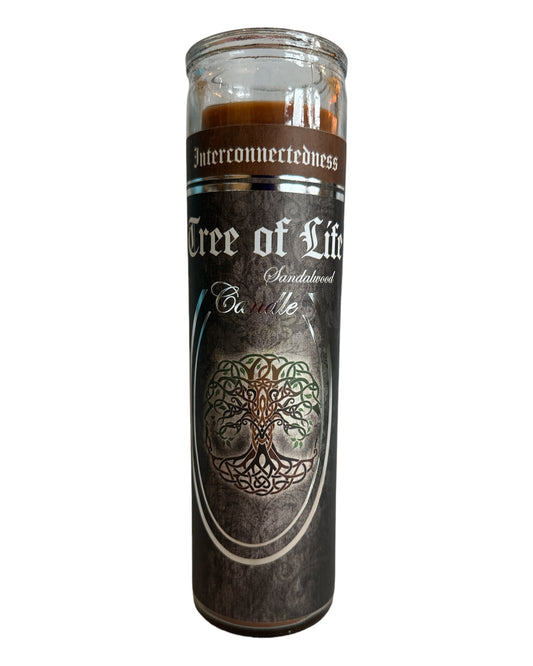 Tree of Life- 7 Day Candle (Sandalwood)