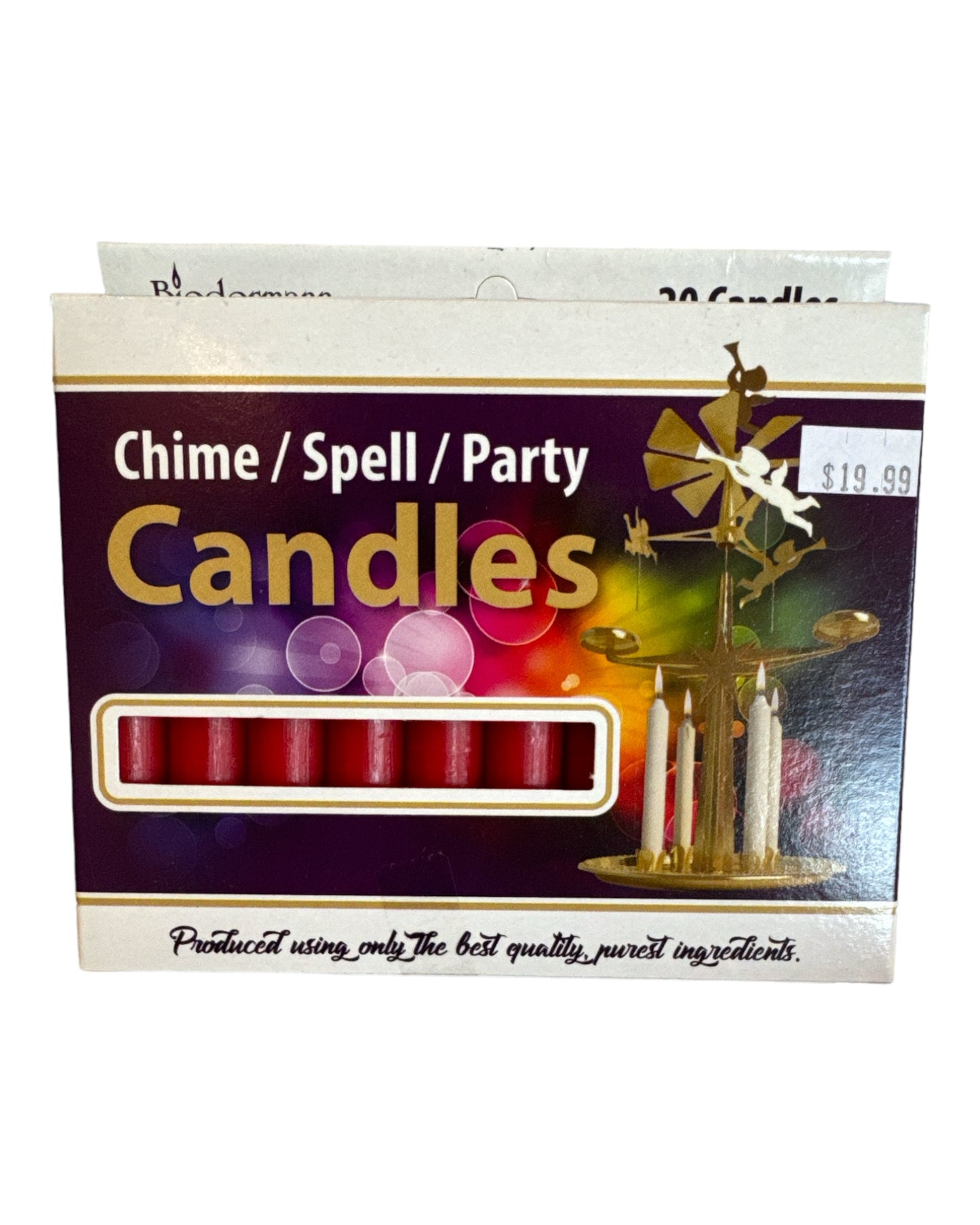 Red Mini Ritual Candles  (Pack of 20)