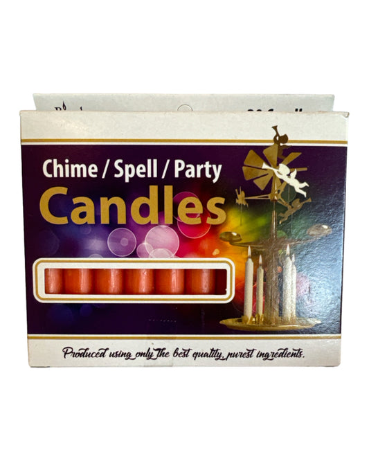 Orange Mini Ritual Candles  (Pack of 20)